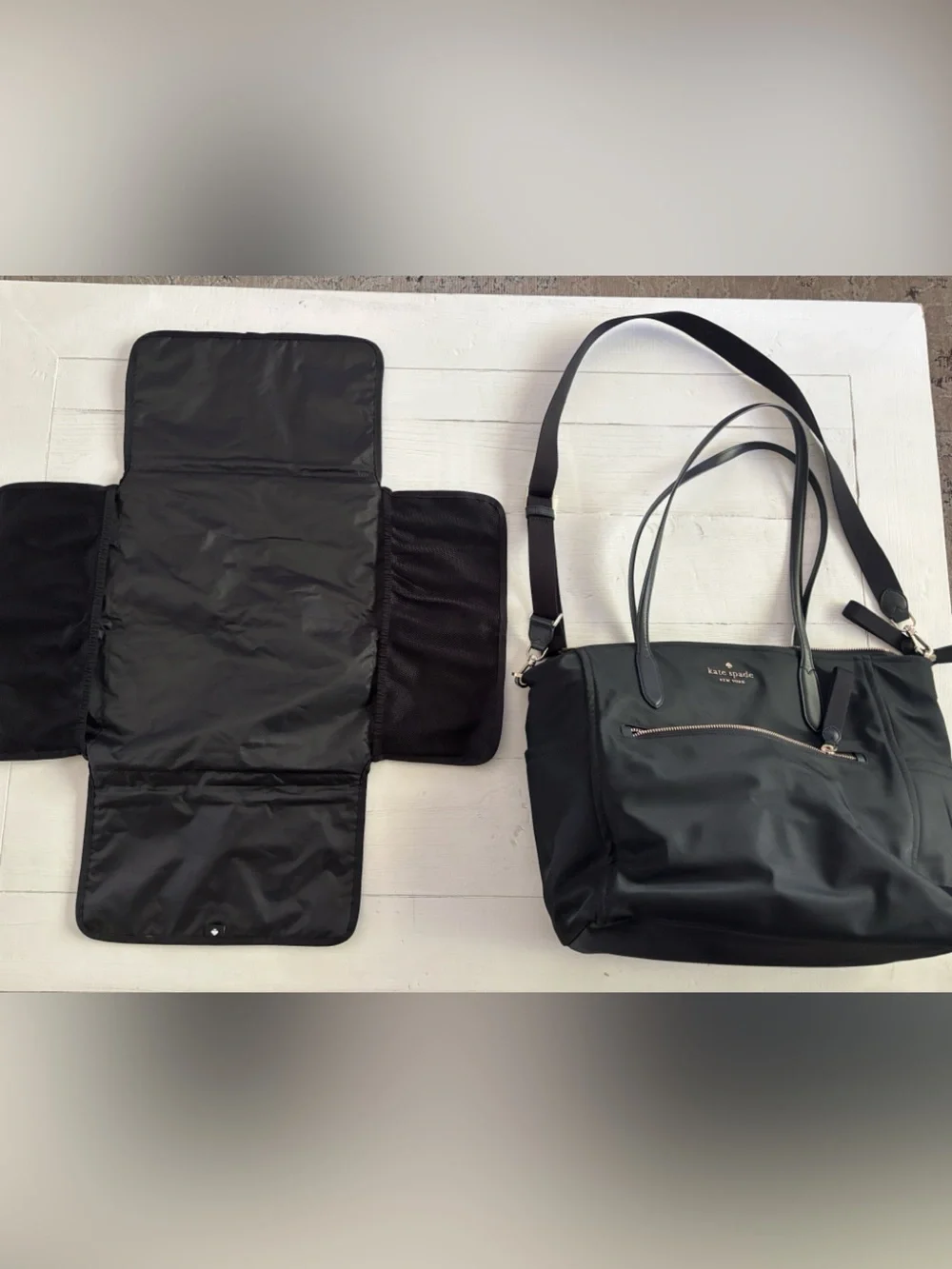 kate spade Chelsea Nylon Baby Bag. Used once and in perfect shape!
